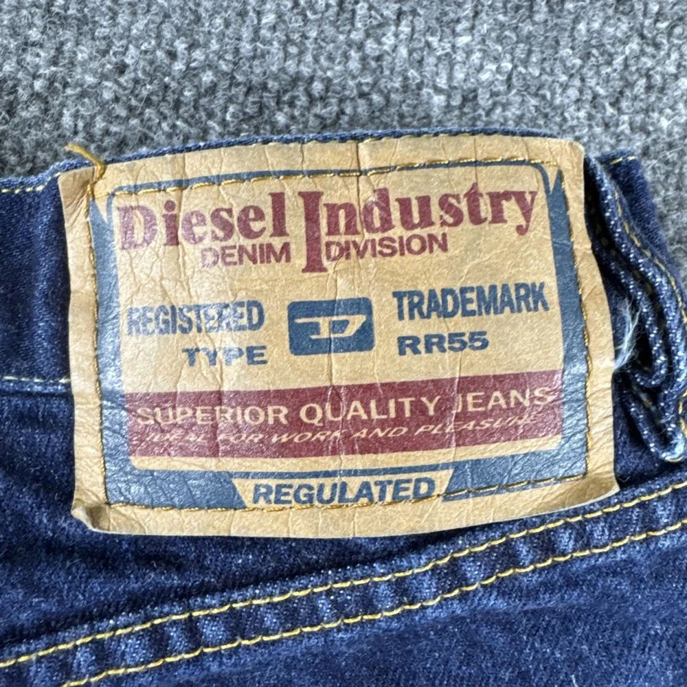 Vtg Diesel Industry Fellow Type RR55 Jeans Mens Straight Button Fly Size 29x29